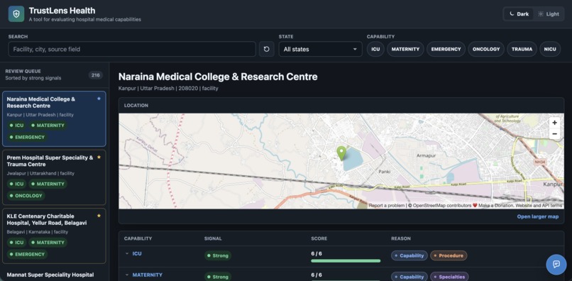 TrustLens Health – screenshot 1