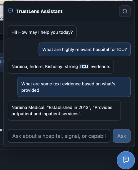 TrustLens Health – screenshot 2