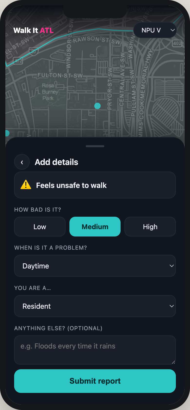 Walk It ATL | Devpost