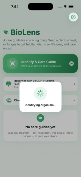BioLens – screenshot 3