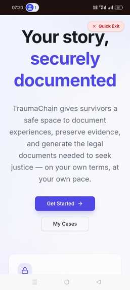 TraumaChain – screenshot 1