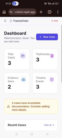 TraumaChain – screenshot 2