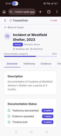 TraumaChain – screenshot 4