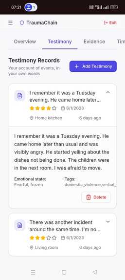 TraumaChain – screenshot 6
