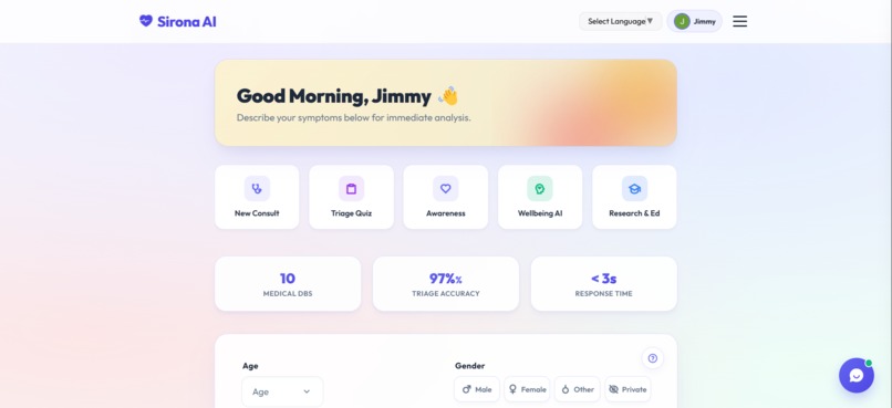 Sirona AI — Clinical Triage – screenshot 12