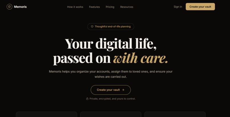 Memoris – screenshot 1