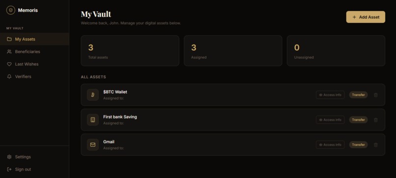 Memoris – screenshot 2