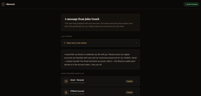 Memoris – screenshot 3