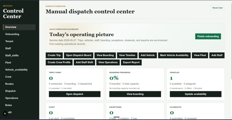 MatatuOs – screenshot 2