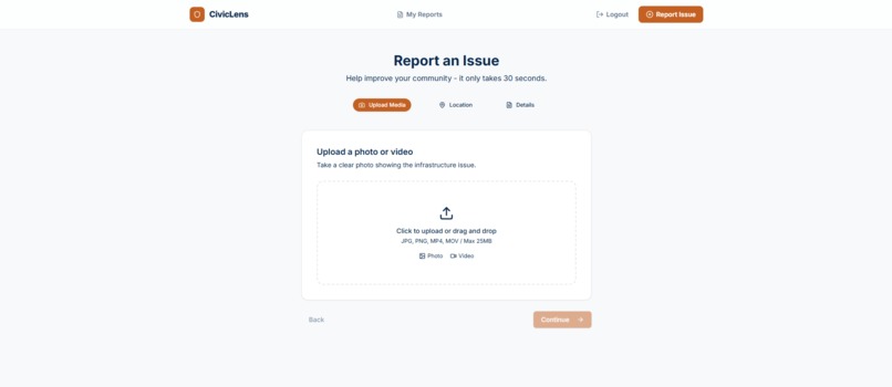 Civic Lens – screenshot 2