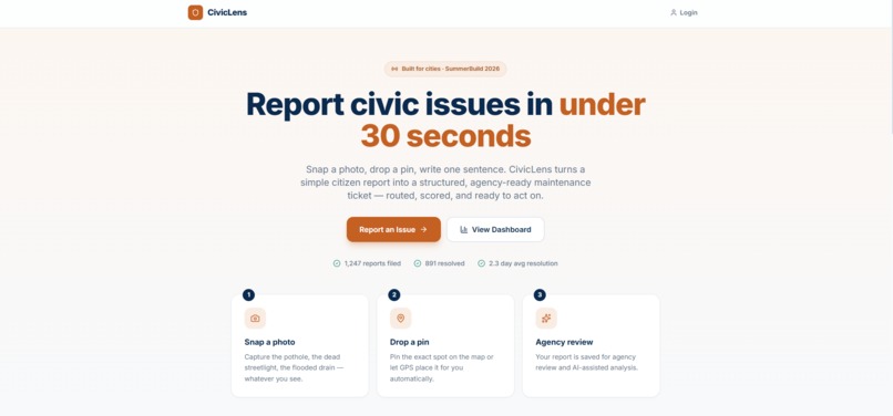 Civic Lens – screenshot 5