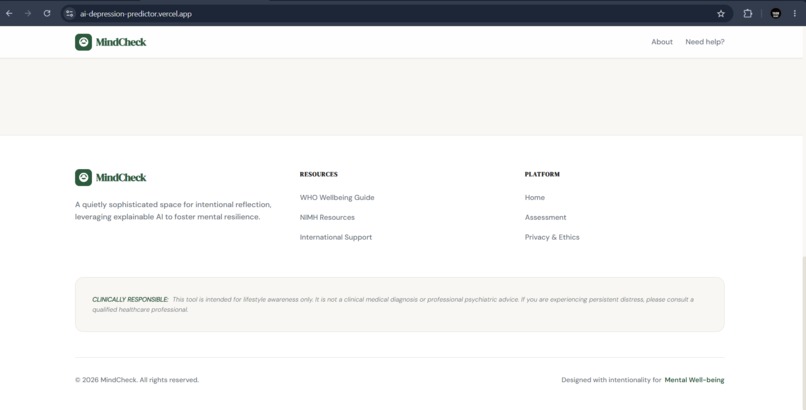 MindCheck – screenshot 1