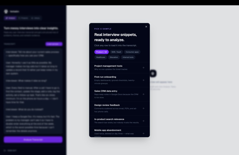 Verbatim – screenshot 2
