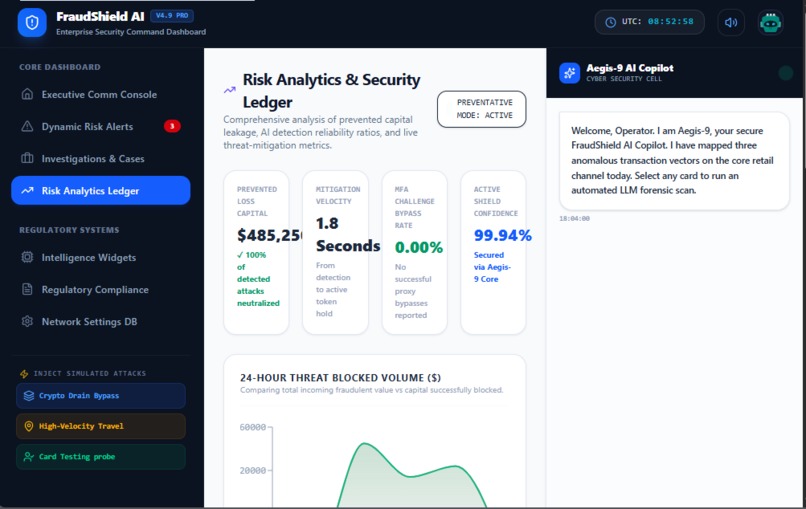 FraudShield AI — Agentic Fraud Case Management Platform – screenshot 5