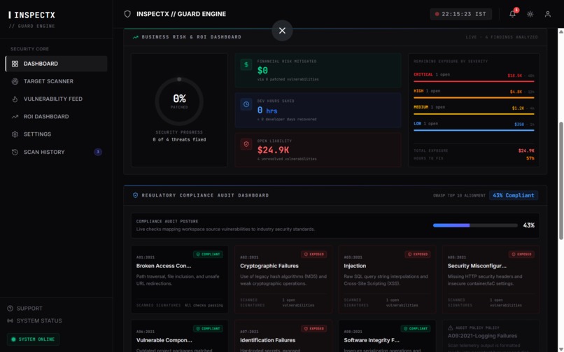 InspectX - Guard Engine  – screenshot 2