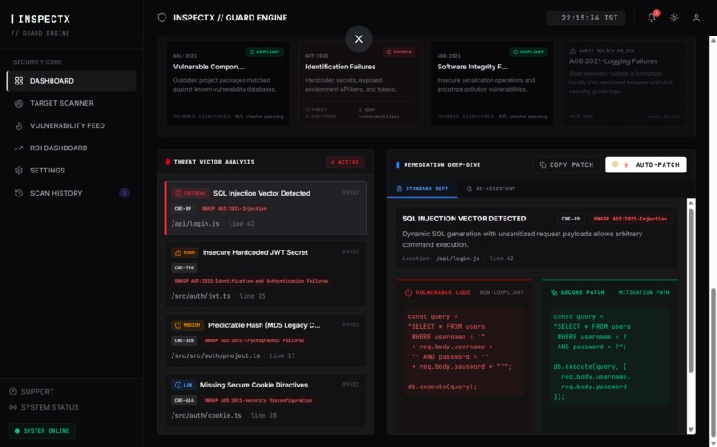 InspectX - Guard Engine  – screenshot 5