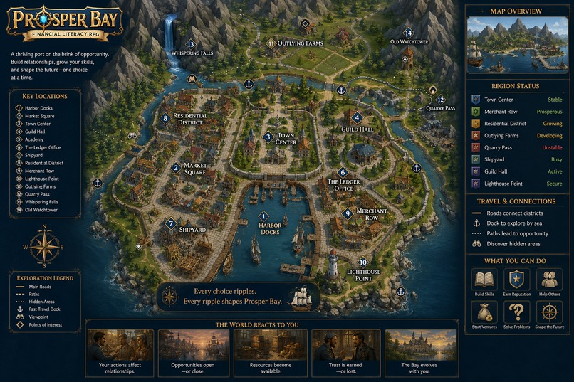 Prosper Bay Financial Literacy RPG – screenshot 2