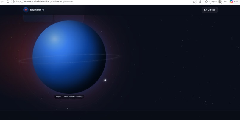 Exoplanet AI — Cross-Mission Planet Hunter – screenshot 3