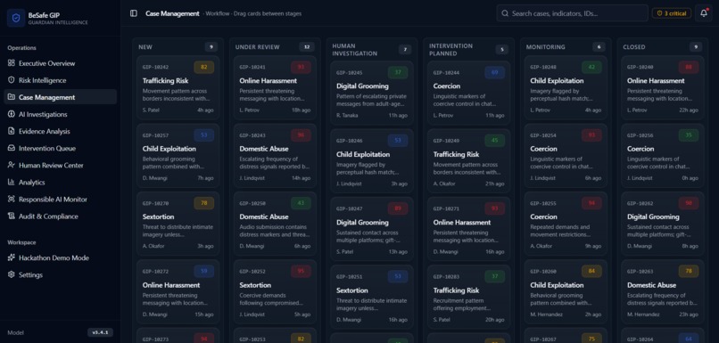 BESAFE – screenshot 3