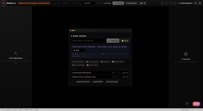 OrbitGrasp – screenshot 1