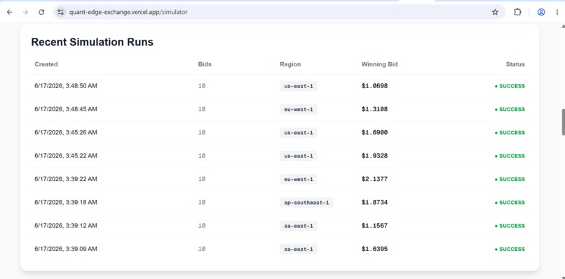 Quant Edge Exchange – screenshot 5