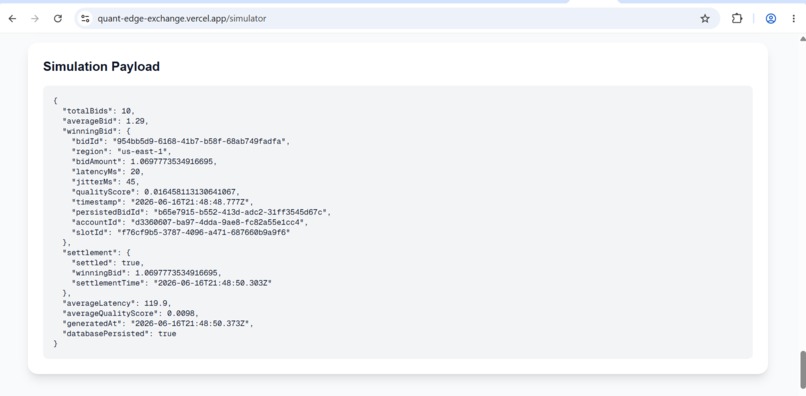 Quant Edge Exchange – screenshot 7