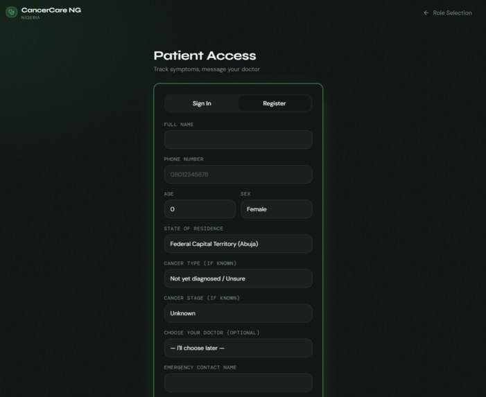 CancerCare Nigeria – screenshot 3