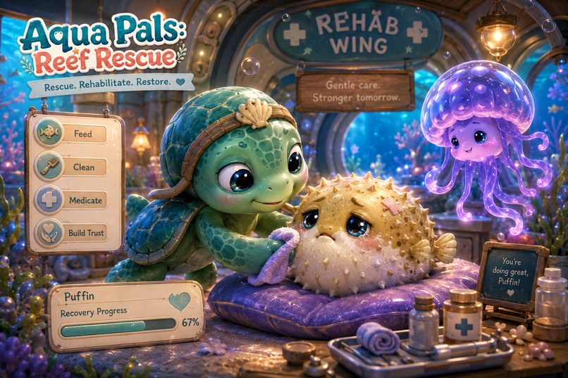 Aqua Pals: Reef Rescue – screenshot 1