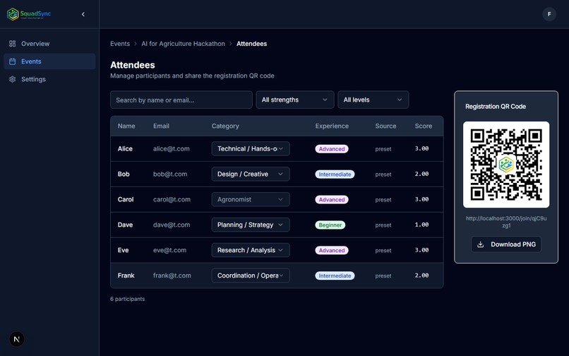 SquadSync – screenshot 4