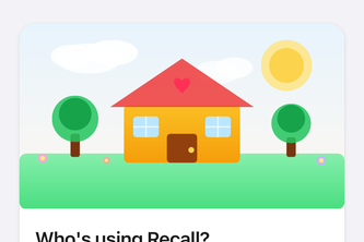 Recall - Cognitive Care