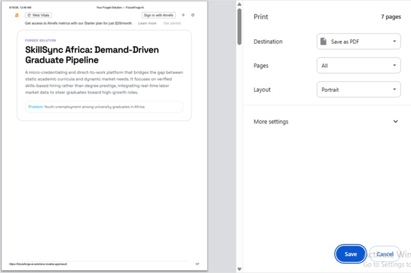 FutureForge AI – screenshot 6