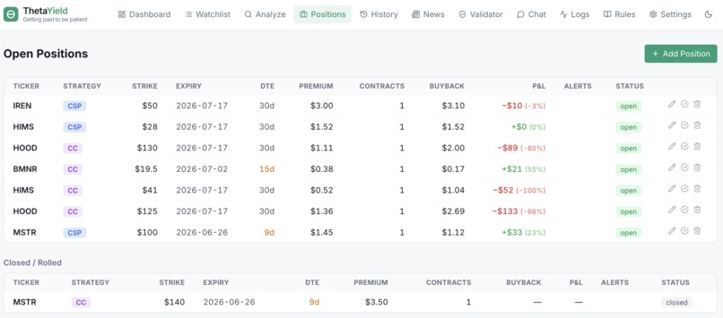 ThetaYield – screenshot 4