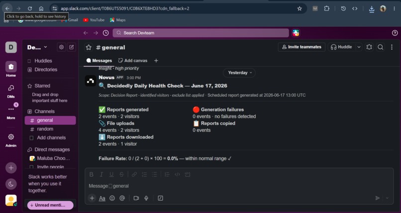 Decidedly – screenshot 2