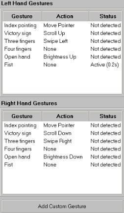 Gesture Controlled System – screenshot 3
