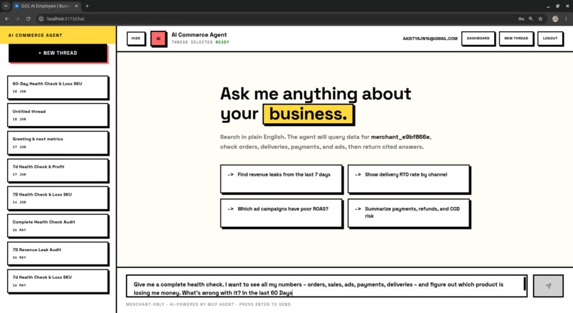 D2C AI Employee – screenshot 3