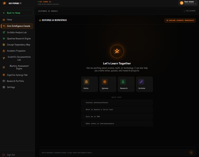 SciForge AI – screenshot 4