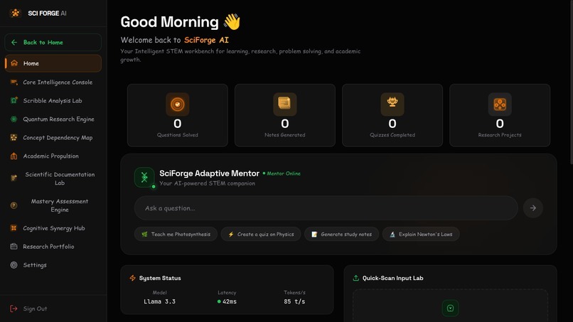 SciForge AI – screenshot 3