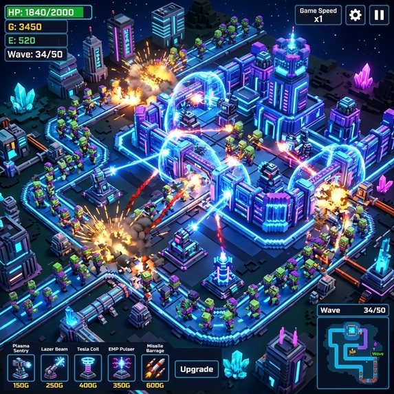 Voxel Siege: The Hive Mind – screenshot 2