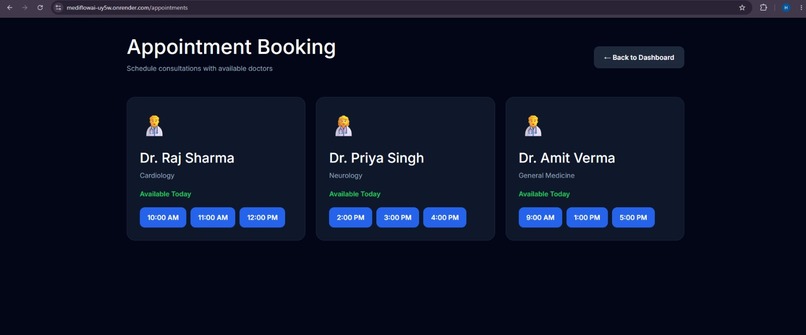 mediFlow AI – screenshot 3