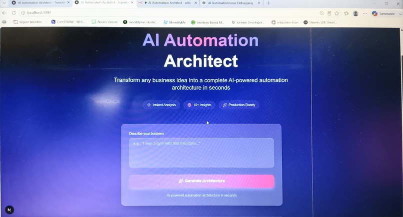 AI Automation Architecture  – screenshot 1