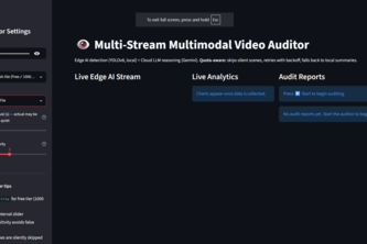 Multi modal video auditor