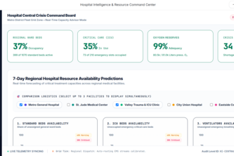 Hospital Intelligence & Resource Command Center