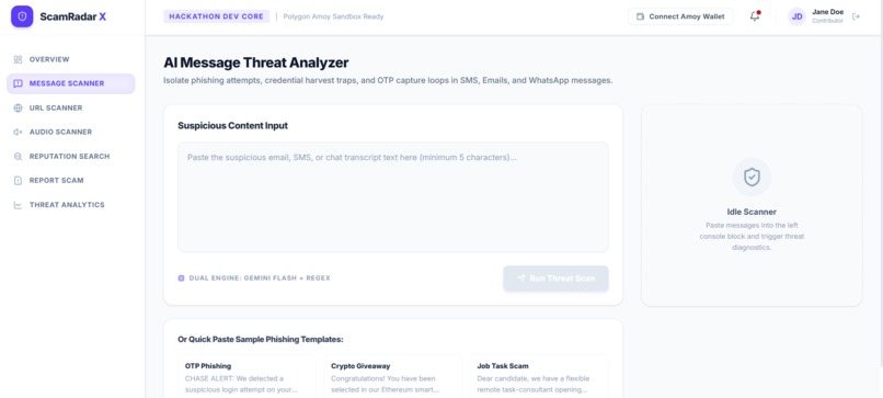 scam radar  – screenshot 1