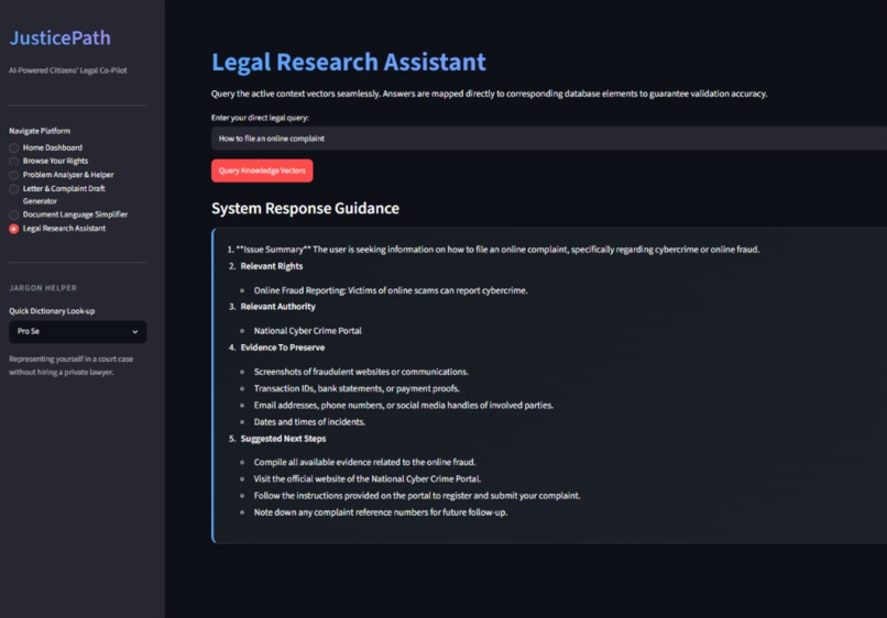 JusticePath – screenshot 6