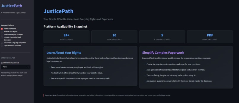 JusticePath – screenshot 7