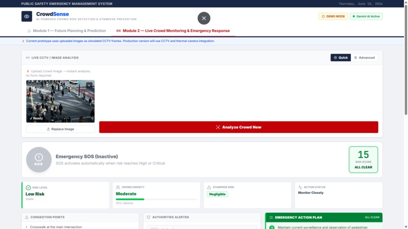 CrowdSense – screenshot 1