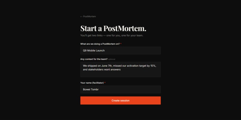 PostMortem – screenshot 2