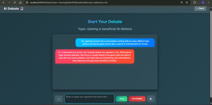 AI Debate Partnar – screenshot 4