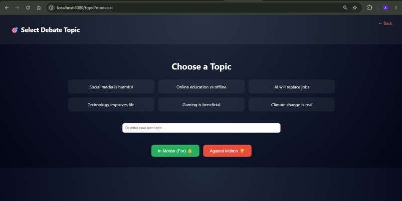 AI Debate Partnar – screenshot 3