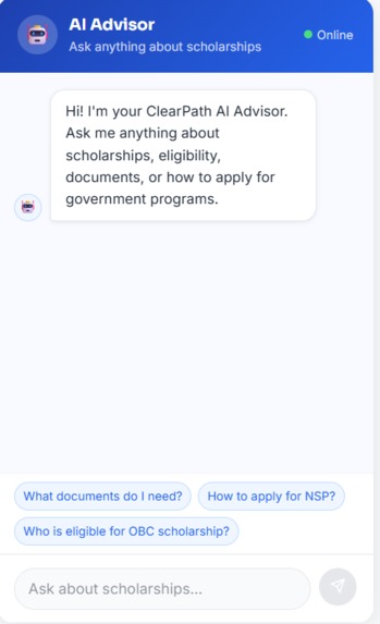 ClearPath AI – screenshot 2